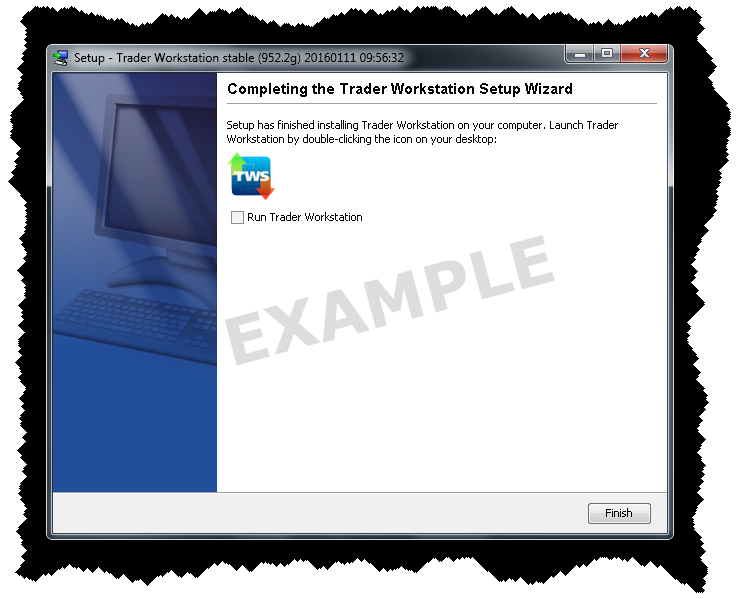 Instalar TWS para pantalla Linux